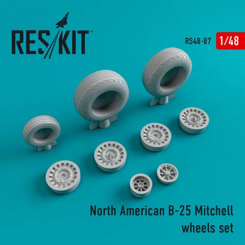 Reskit - B-25 Mitchell wheels set