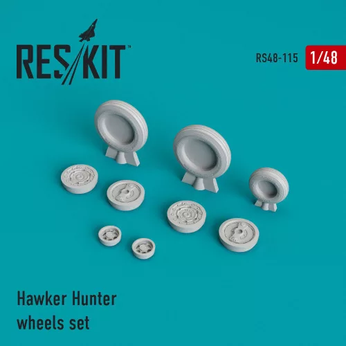 Reskit - Hawker Hunter wheels set