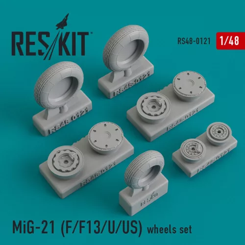 Reskit - MiG-21 (F F13 U US) wheels set