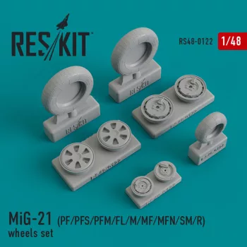 Reskit - MiG-21 (PF PFS PFM FL M MF MFN SM R) wheels set