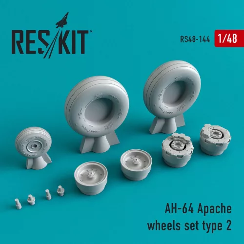 Reskit - AH-64 Apache type 2 wheels set