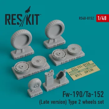 Reskit - Fw-190 (Late version) type 2 wheels set