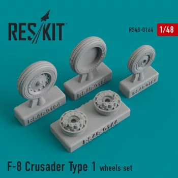 Reskit - F-8 Crusader type 1 (weighted) wheels set