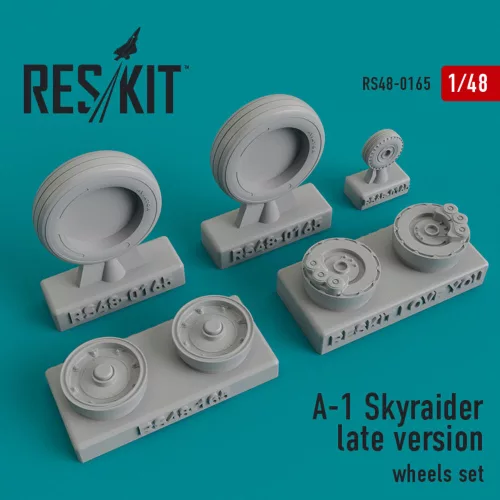 Reskit - A-1 Skyraider (late version) wheels set