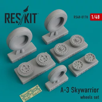 Reskit - A-3 Skywarrior wheels set