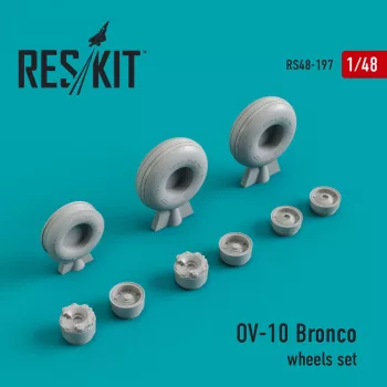 Reskit - OV-10 Bronco wheels set (weighted)