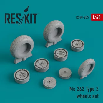 Reskit - Me.262 type 2 wheels set