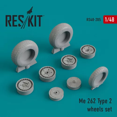 Reskit - Me.262 type 2 wheels set