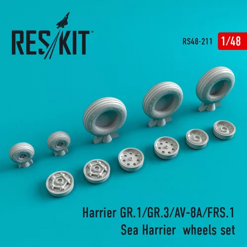 Reskit - Harrier GR.1/GR.3/AV-8A/FRS.1/Sea Harrier wheels set
