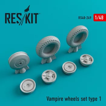 Reskit - DH.115 Vampire wheels set type 1