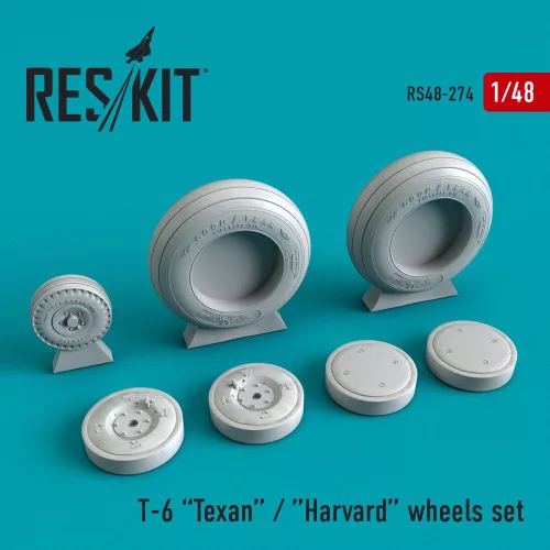 Reskit - T-6 Texan wheels set