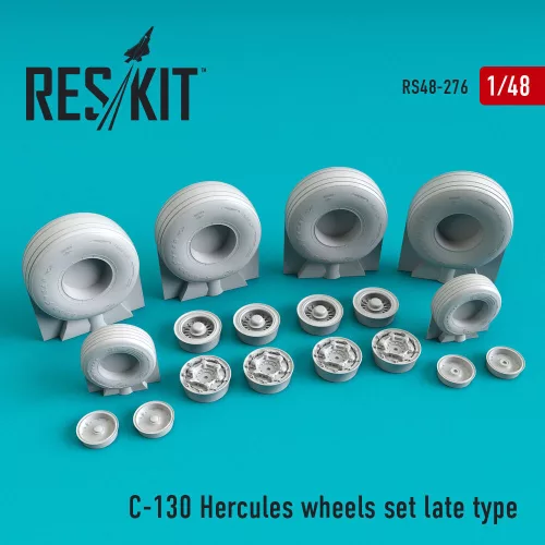 Reskit - C-130 Hercules wheels set late type (weighted)