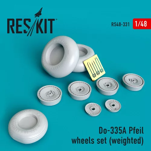 Reskit - Do-335? Pfeil wheels set (weighted)