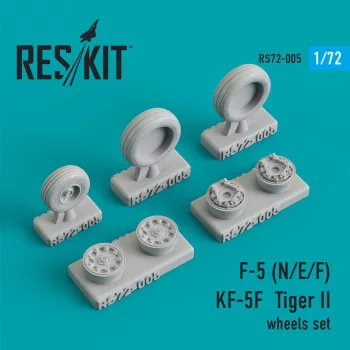 Reskit - F-5 (N,E,F)/KF-5F Tiger II wheels set