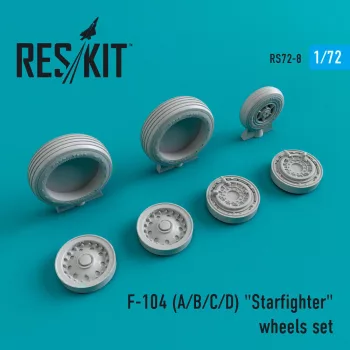 Reskit - F-104 (A,B,C,D) Starfighter wheels set
