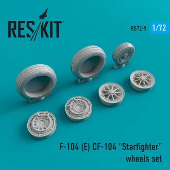Reskit - F-104E/CF-104 Starfighter wheels set