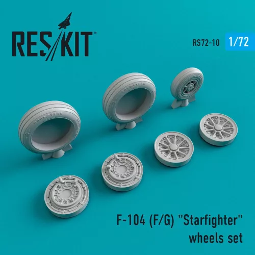 Reskit - F-104 (F,G) Starfighter wheels set