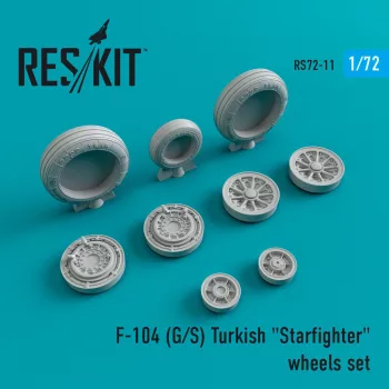 Reskit - F-104 (G,S) Turkish Starfighter wheels set