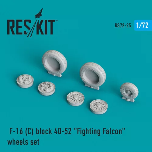 Reskit - F-16C block 40-52 Fighting Falcon wheels set