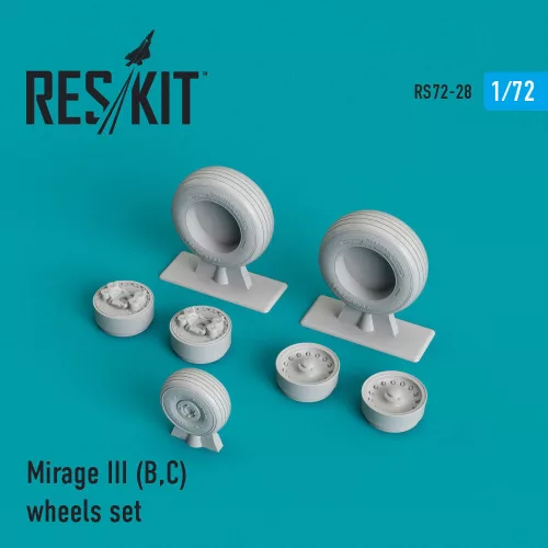 Reskit - Mirage III (B,C) wheels set