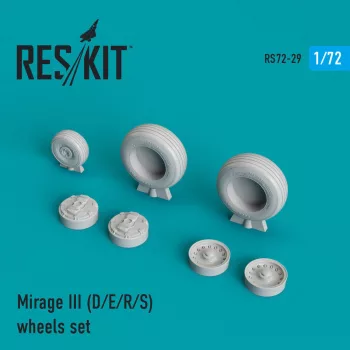 Reskit - Mirage III (D,E,R,S) wheels set