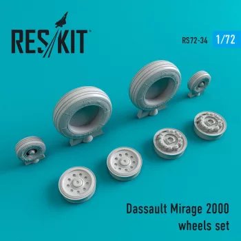 Reskit - Mirage 2000 wheels set
