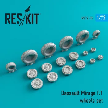 Reskit - Mirage F.1 wheels set