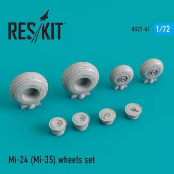 Reskit - Mi-24 Hind wheels set