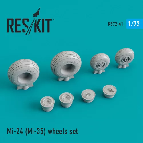 Reskit - Mi-24 Hind wheels set