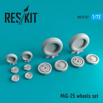 Reskit - MiG-25 (weighted) wheels set