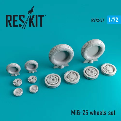 Reskit - MiG-25 (weighted) wheels set