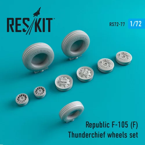 Reskit - F-105F Thunderchief wheels set