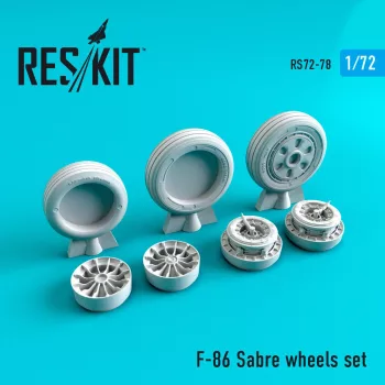 Reskit - F-86 Sabre wheels set