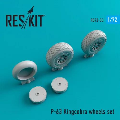 Reskit - P-63 Kingcobra wheels set
