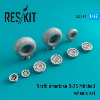 Reskit - B-25 Mitchell wheels set