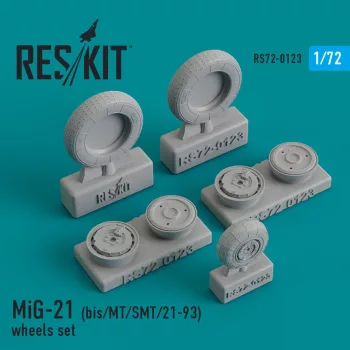 Reskit - MiG-21 (bis MT SMT 21-93) wheels set