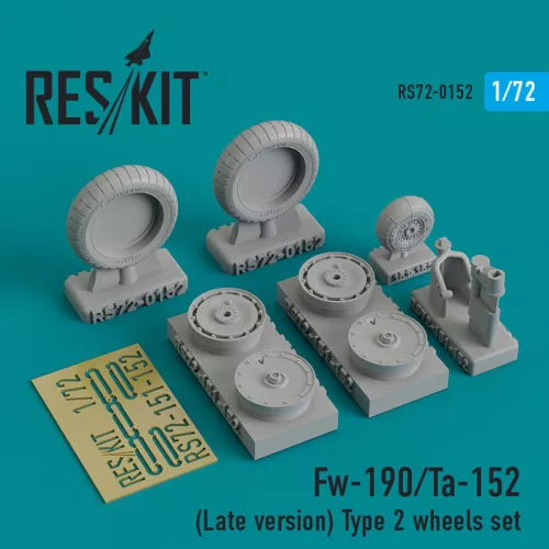 Reskit - Fw-190 (Late version) type 2 wheels set