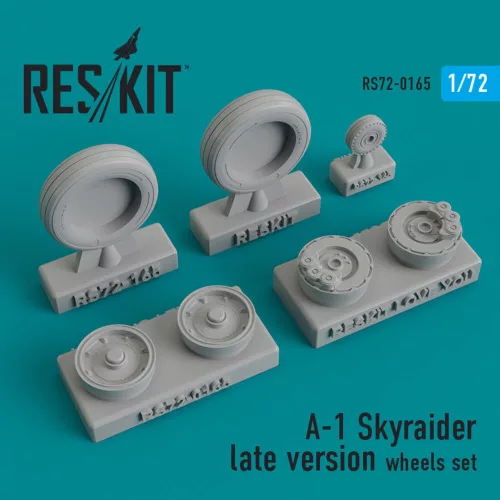 Reskit - A-1 Skyraider (late version) wheels set