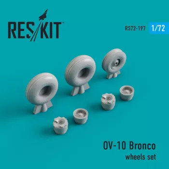 Reskit - OV-10 Bronco wheels set (weighted)