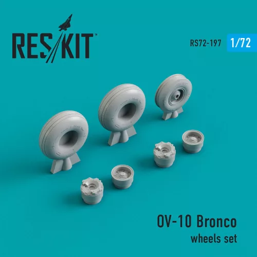 Reskit - OV-10 Bronco wheels set (weighted)