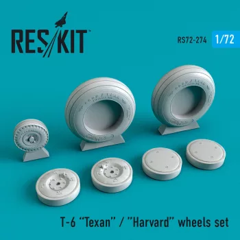 Reskit - T-6 Texan wheels set