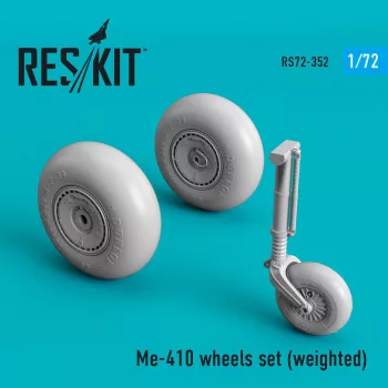 Reskit - Me-410 wheels set (weighted)