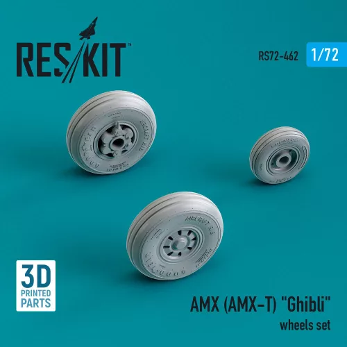 Reskit - AMX (AMX-T) Ghibli wheels set (3D Printed)
