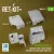 Reskit - Merkava Mk.3 damaged front & rear fenders with rear storage boxes (open pos.) for Meng kit (3D Printed)