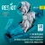Reskit - F-35 (A/C) pilot in late ejection seat for RESKIT Cockpit for Italeri / Academy kit (RSU32-0137 RSU32-0138) (3D Printed)