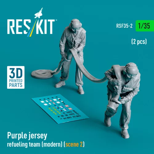 Reskit - Purple jersey refueling team (modern) (scene 2) (2 pcs) (3D Printed)