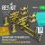 Reskit - US NAVY MHU-191/M (AERO 21A) Munitions Transporter (with adapters for missiles) (Carrier Fleet) (3D Printed model kit)