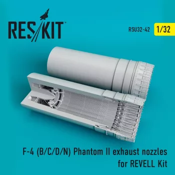   Reskit - F-4 (B,C,D,N) "Phantom II" exhaust nozzles for Revell kit (1/32)