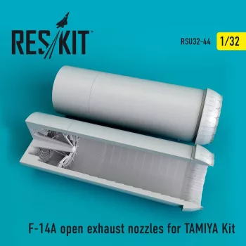   Reskit - F-14A "Tomcat" open exhaust nozzles for Tamiya kit (1/32)