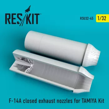   Reskit - F-14A "Tomcat" closed exhaust nozzles for Tamiya kit (1/32)